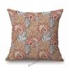 British Art Uk Artist William Morris Flower Pattern Floral Design Elegant Home Decorative Sofa Throw Pillow Case Cushion Cover