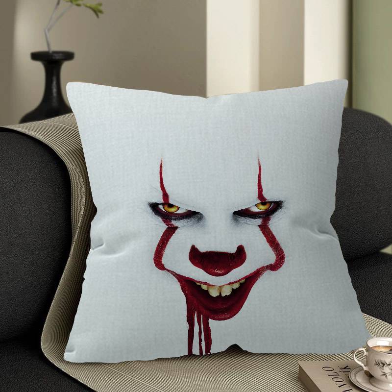 Horror Film I-It Personalized Pillow Dust Cover Bedroom Kids Party Decoration Pillowcase Birthday Children Gift