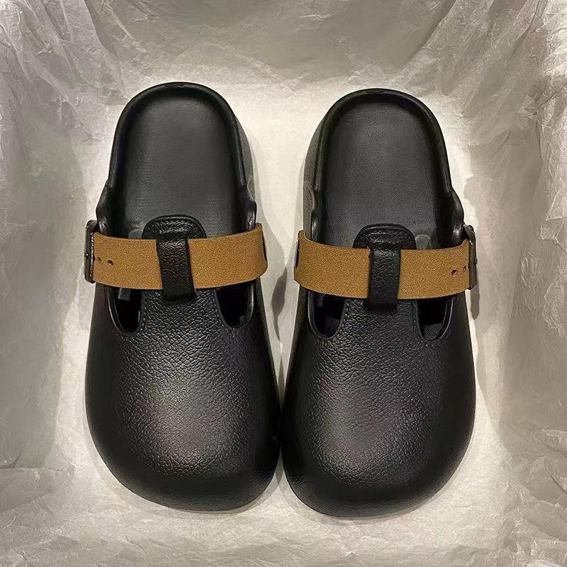 Yugui Dog Wears Bag Head Slippers In Early Autumn, Versatile, Soft, Trimmed Hook, Comfortable, Flat Bottom and Half Drag