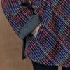 Maxza Multi Check Hood Half Handmade Coat Cc10hc305on