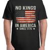 No Kings In America Patriotic Usa For Adult S 4Xl T Shirt
