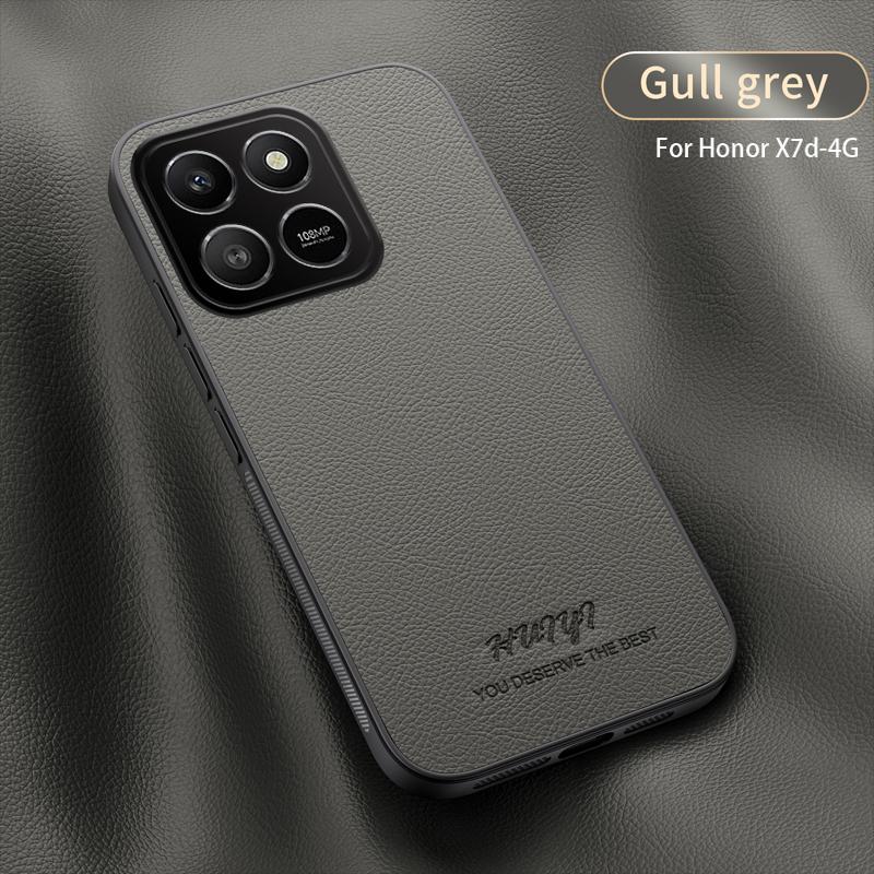 Luxury Business Leather Soft Frame Magnetic Cover For Honor X7D HonorX7D Honor 400 Smart Honor400Smart Phone Cases Capa