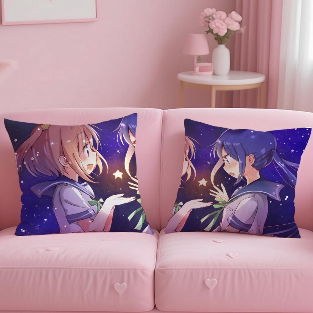 Anime Asteroid in Love Kissenbezug Weich Leicht zu Waschen Kissenhülle Vielseitig für Sofa Bett Reise und Büro