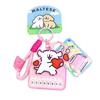 Adorable Dog Piano Keychain With Light Stress Relief Silicone Pendant For All Occasions