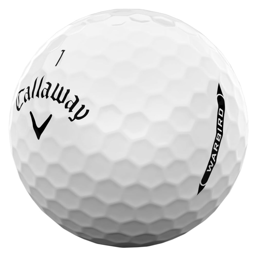 Callaway Warbird Distance Golf Balls 25 Pack 2-Piece Structure White