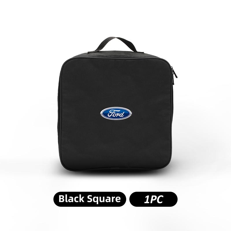 Car Charging Gun Storage Bag Oxford Cloth Auto EV Cable Organizer For Ford Fiesta Ranger Mondeo Escape Ecosport Fusion Explorer