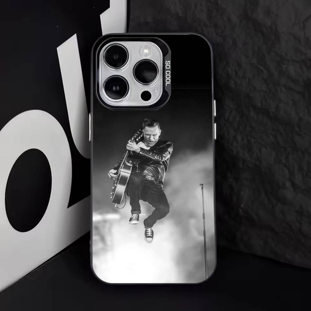 B-Bruce Springsteen Singer Phone Case For iPhone 11,12,13,14,15,16,17,Pro,Max,Plus,E,Air,Mini IMD Matte Black
