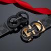 Belt, Men's Premium PVC Belt, Men's Alloy Business Automatic Buckle