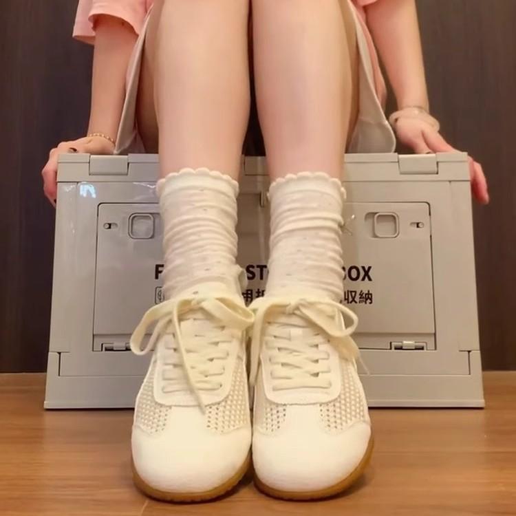 Mesh breathable Forrest Gump shoes women's 2025 new popular summer net shoes versatile casual sports shoes women's German training shoes
