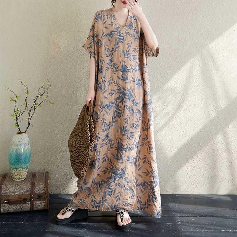 Women's Durable Cotton Long Dress