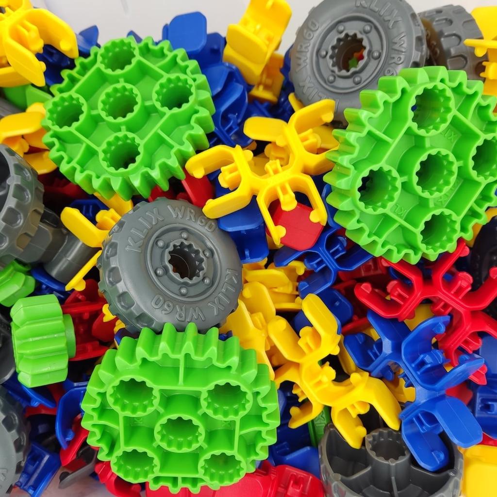 Klix Cubes Gears 310 El. - Klocki Konstrukcyjne