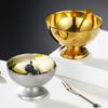 Nonrust Steel Dessert Serving Container for Ice Creams Salads and More Sturdy Easy Maintain Portable Design Portable
