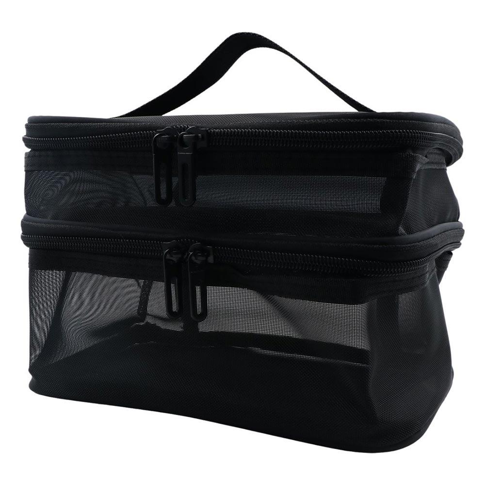 

Wash Bag Fashion Handbag Women Cosmetic Bag Toiletry Bag Zipper Makeup Bag Korean Storage Bag wine red-1-layer