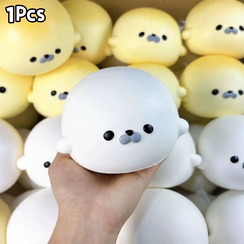 New Soft Seal Squeeze Toys Simulation Animal Small Sensory Fidget Toy Slow Rebound Creamy Texture Stress Relief Toy Gifts