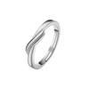 Light Luxury Mobius Strip Couple Rings Open Design Love Token Simple Fashion Men And Women Jewelry