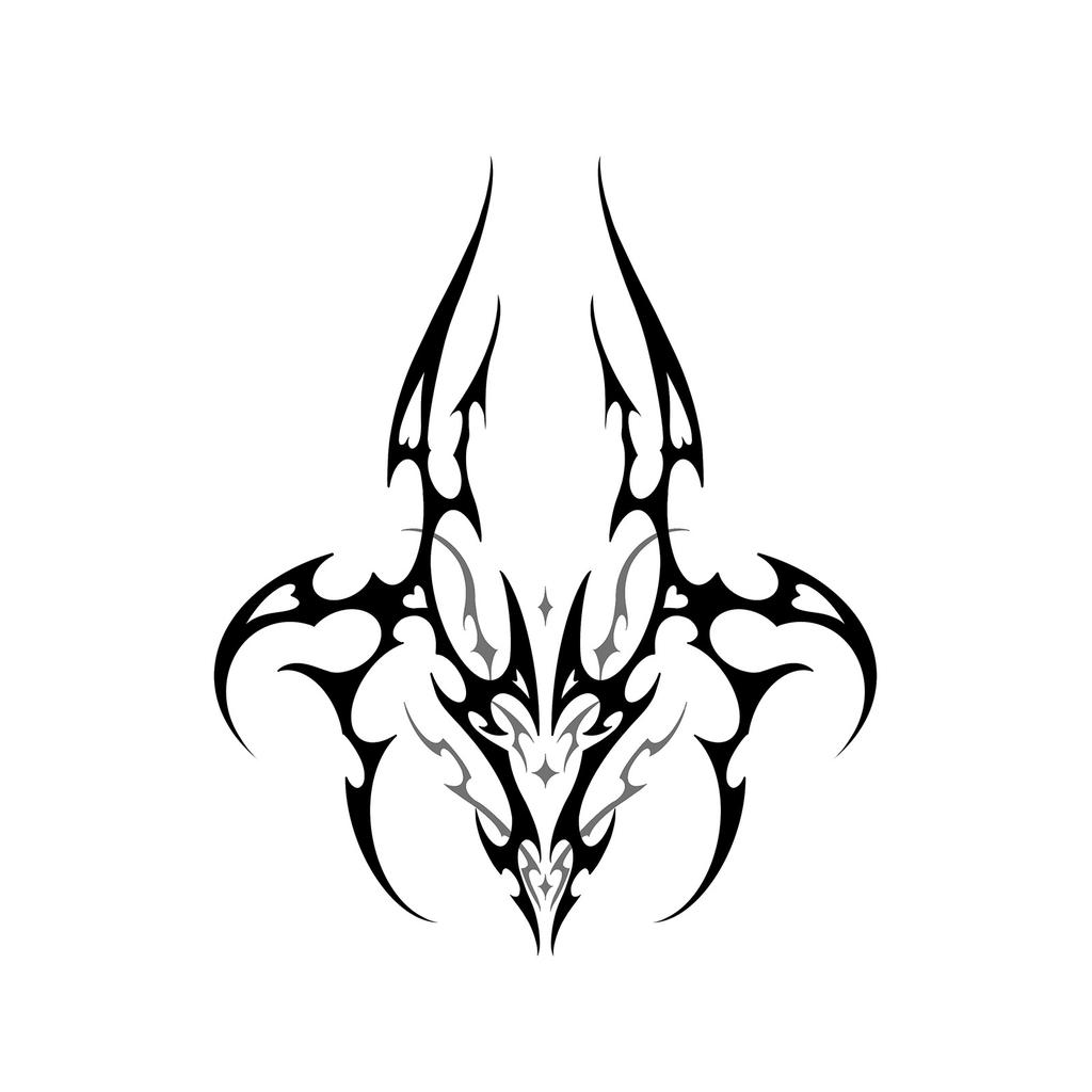 Advanced Sense Thorns Sun Moon Lotus Totem Crown Butterfly Love Flower Arm Waist Tattoo Sticker