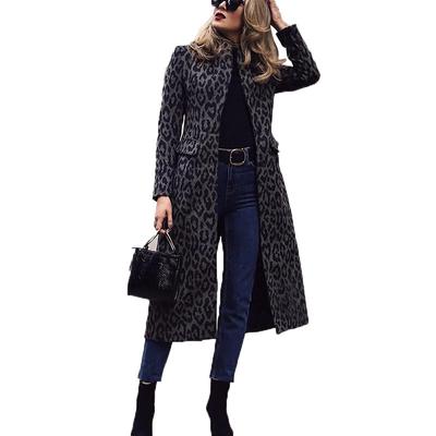 Sobretudo Feminino Casaco de Inverno Médio e Longo Manga Comprida Lapela Preto Top