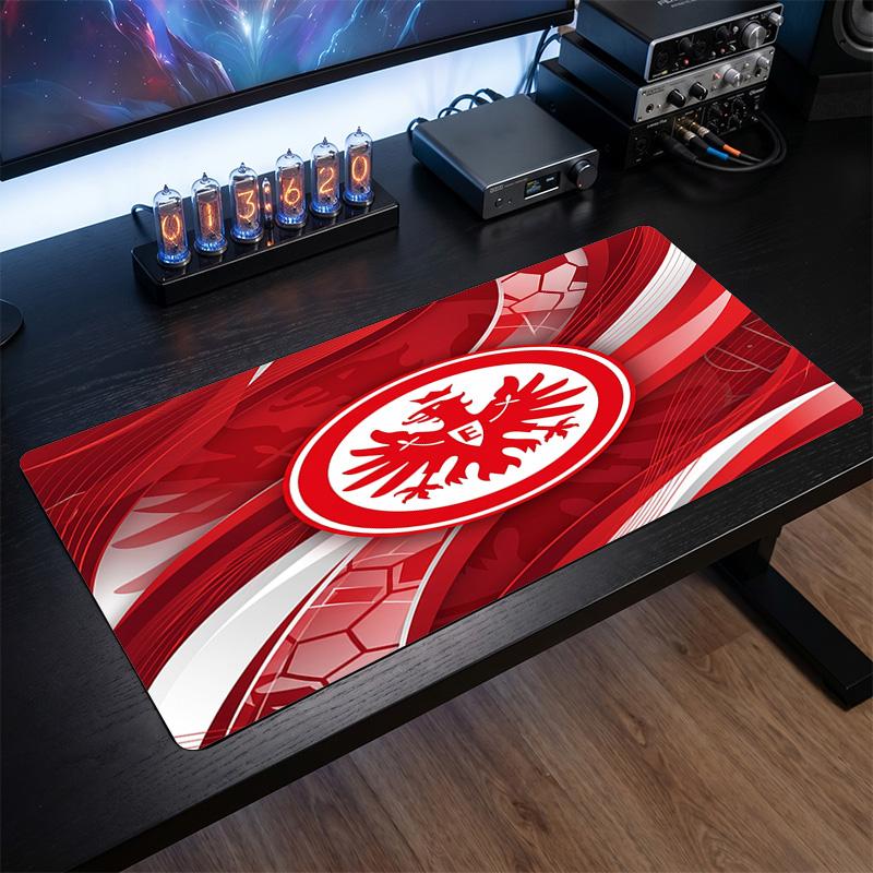 Tappetino Mouse Grande Stampa Calcio Eintracht Frankfurt, Tappetino Esteso Antiscivolo per Scrivania da Gaming per Ufficio Casa