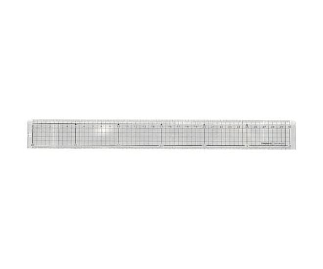 

Trusco Nakayama Acrylic Ruler with Metal Guide 30cm TAK-MG30