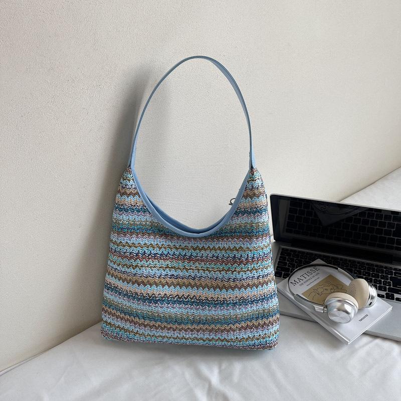 

2025 новая сумка-тоут ручной работы, большая вместительная сумка, простая и универсальная сумка через плечо, сумка-мессенджер