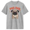 Fathers Day Tshirt Summer Pug Dad Hipster T Shirts Unisex 100 Cotton O Neck 4xl 5xl 6xl Top Tees Shortsleeved Y2k Fun Tops