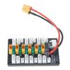 6 Port XT60 Head Balance Charging Board XT30 Parallel Charging Plate 20A Durability for Efficient Battery Charging