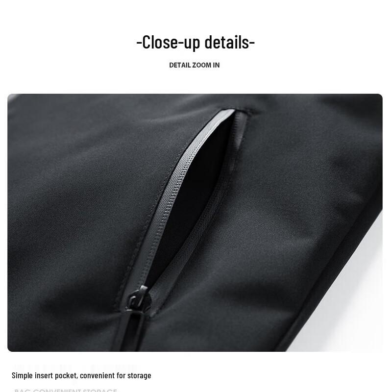 FIRS Men's Spring Autumn Business Casual Stand Collar Jacket