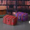 Storage Vintage Wooden Box With Lid For Desk And Shelf Organization Decoration