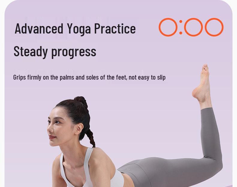 HuHu WenWen Rutschfeste Antibakterielle Yoga- & Fitnessmatte für Wohnheime & Kinder