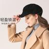 Wool parent-child octagonal hat spring autumn winter men and women couple fashion hat children's hat bud hat