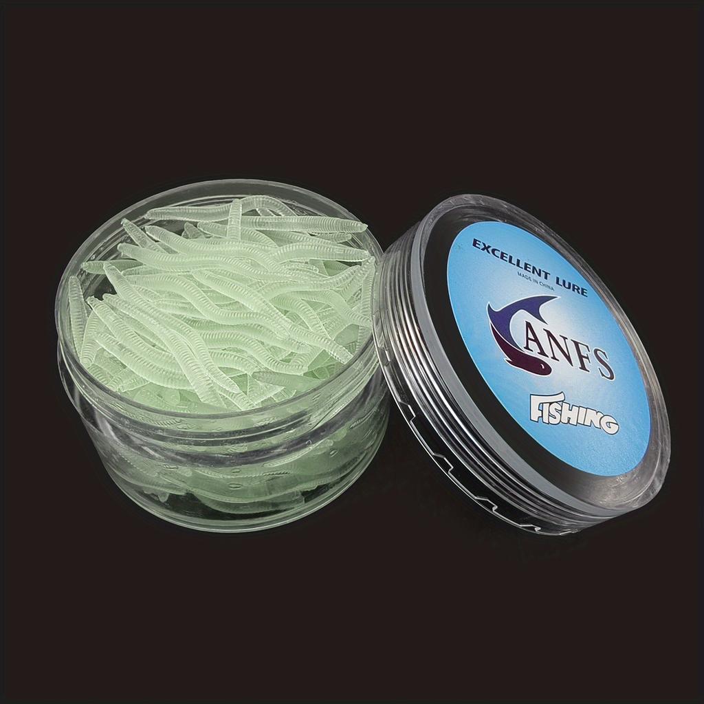 150pcs Bionic Earthworm Fishing Lures Realistic Soft Lure Set Fishing Bait for Freshwater & Saltwater Isca Artificial