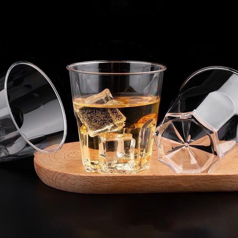 AOmeiyou Disposable Hard Plastic Aviation Cups
