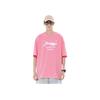 Li-Ning Sports Fashion Series Logo Letter Round Neck Comfortable Breathable Versatile Loose Short Sleeve T-Shirt Men T-Shirts AHSU669-10
