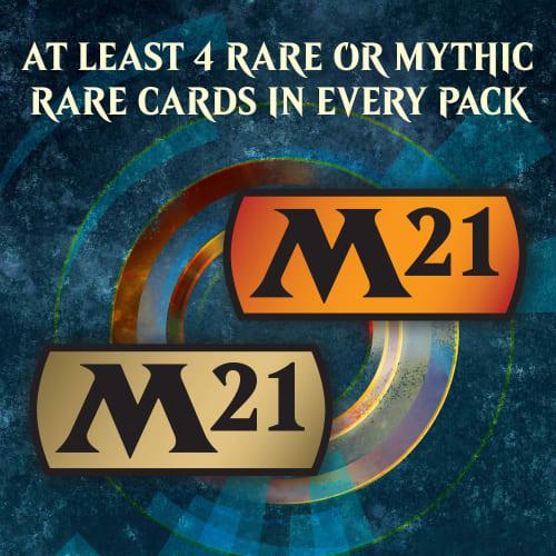 Magic: The Gathering Core Set 2021 (M21) Collector's Booster Pack, Japanese Edition, 12 Packs (Box), MTG Trading Cards, Wizards of the Coast