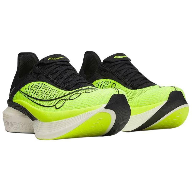 SAUCONY Endorphin Elite 2 Citron Black Unisex Sneakers Green S30994-135