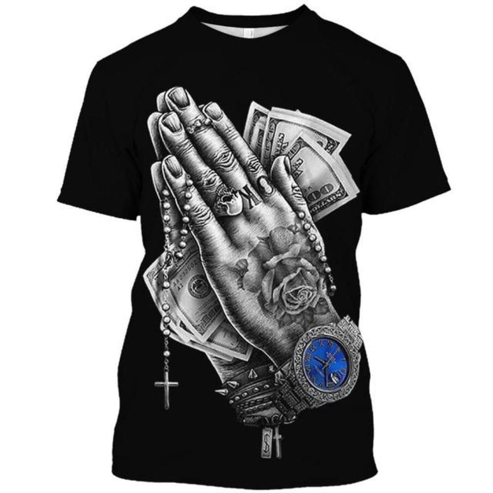 2025 Summer Cool Pánské tričko Trička s 3D potiskem pro muže Tričko Street Tričko Muži Oblečení Košile Pánské Oblečení Móda Žhavé