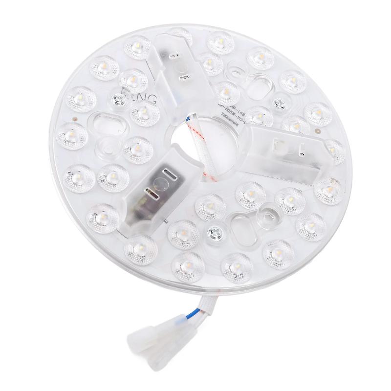 1Pcs Ceiling Fan Led Light 110V 220V 3000K 4200K 6500K 5.3 Inch Led Light Retrofit Kit 3 Color Dimmable Memory Function For Home