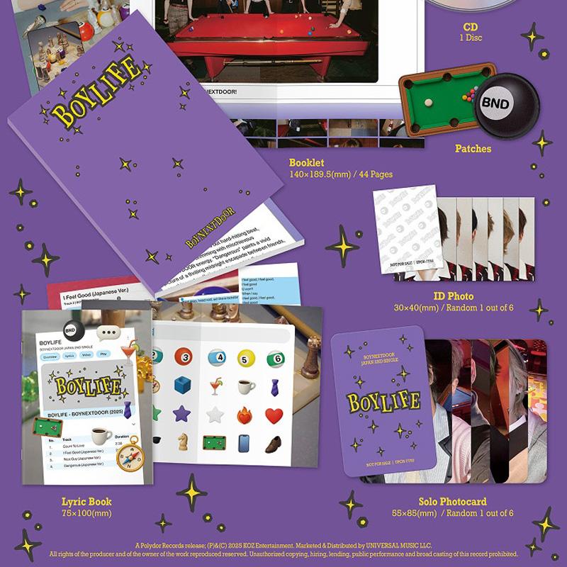 BOYNEXTDOOR JAPAN 2nd Single BOYLIFE