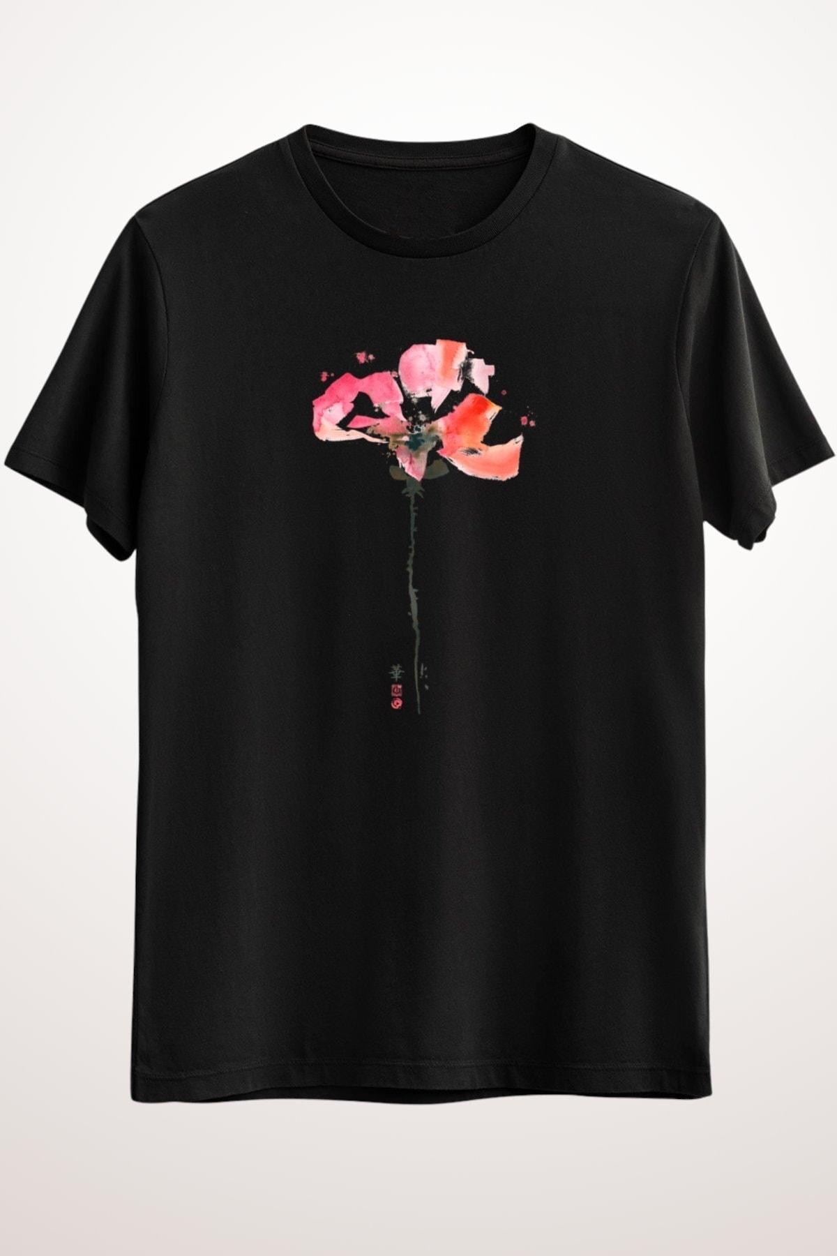 

Мужской черный Pretty Poppy - DS1140