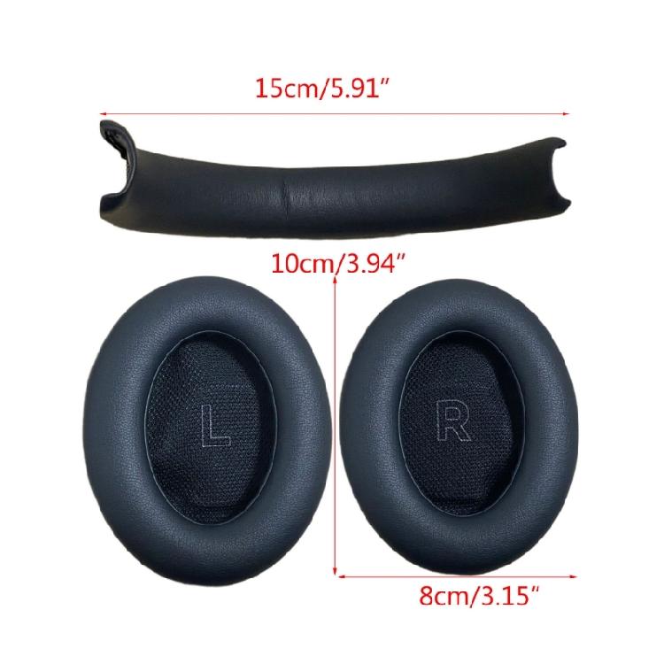 Elastic Ear Pads Cushion Cover Earmuff for Quiet Comfort Ultra Headphones
