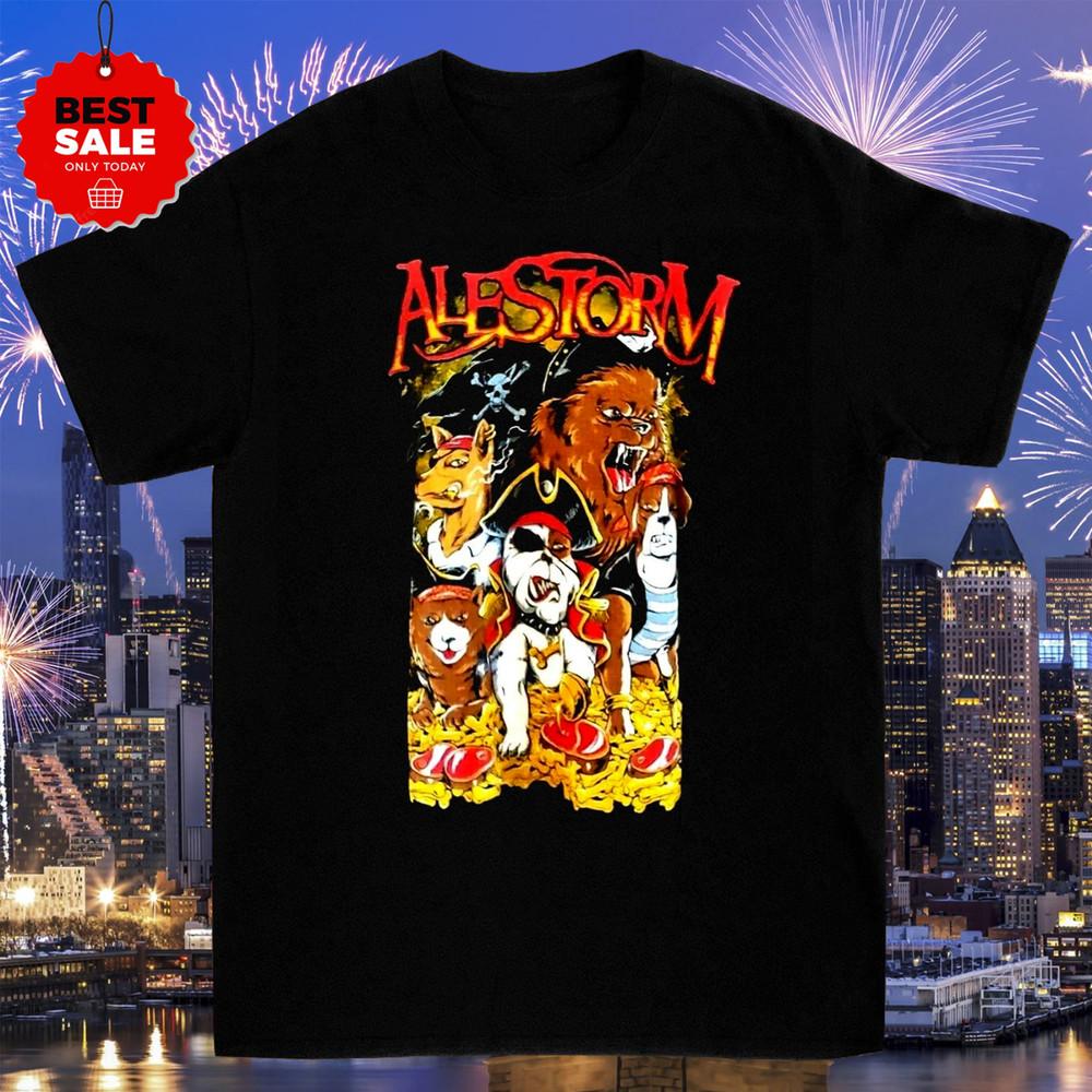 ALESTORM METAL ROCK SCOTLAND BAND T Shirt S-4XL Short Sleeve EE127 Unisex T-Shirt XXXL