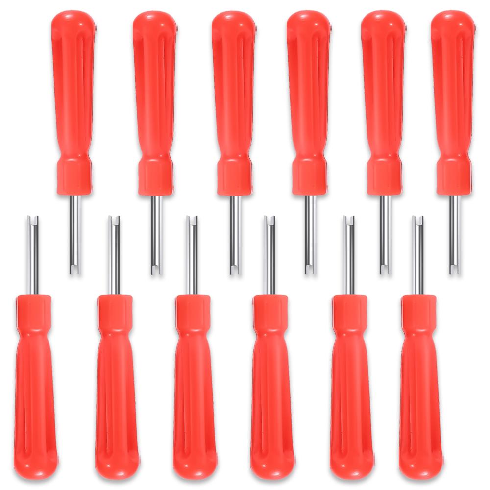 Car Valve Core Screwdriver Wrench Universal Auto Bicycle Wheel Tire Valve Stem Core Remover Valve Core Install Disassembly Tools