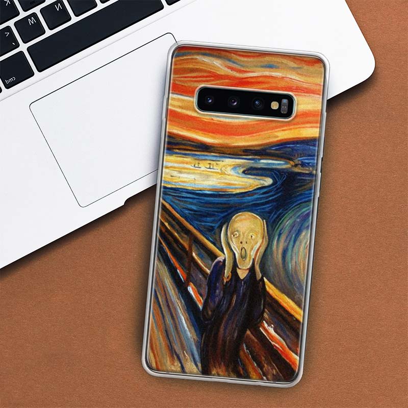 Van Gogh Olejomalba Pouzdro na telefon Pro Samsung Galaxy M21 M12 M31S M32 M51 M52 Note 20 Ulte 10 Plus 9 8 J4 J6 + J8 M11 F52 F62