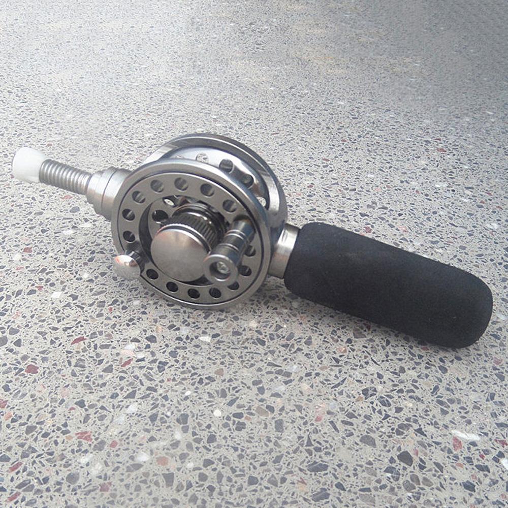 DIY Nachrüstbares Hohlrollenhalter für Bachkarpfen Angelrute Innenliegende Schnur Vollmetall Baitcasting Rolle Modifikation 2+1BB Floß Gussgetriebe 260319