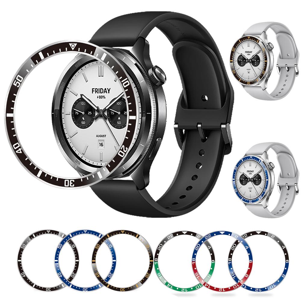 Metallramring För Xiaomi Watch S4 S3 Skyddsringskydd Klocktillbehör