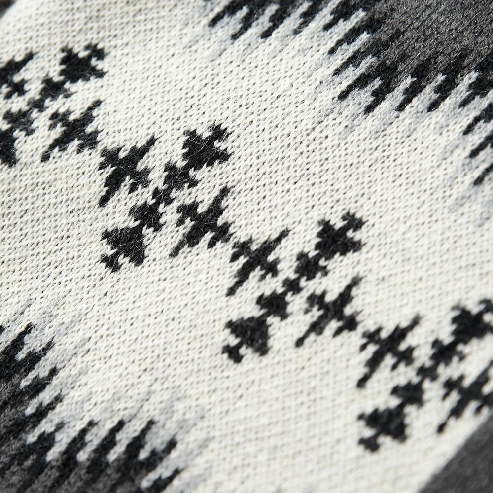 Pulover cu decolteu în V șal bărbați Pulover cardigan cu nasturi