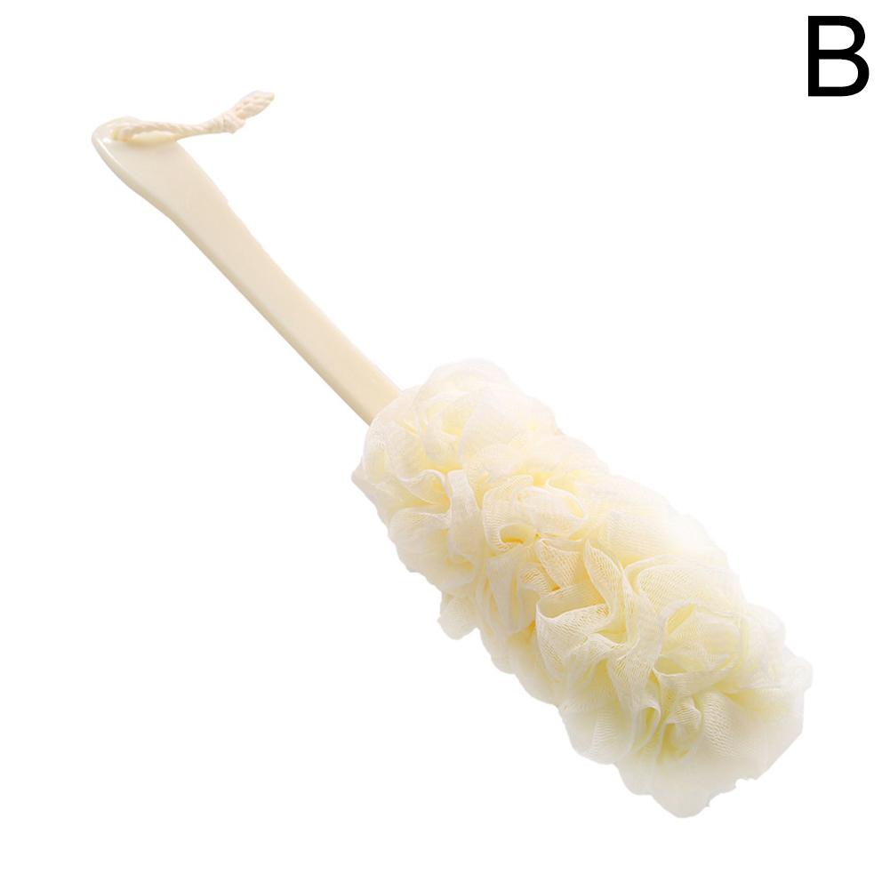 

Luxurious Long Handle Bath Brush Back Bath Shower Scrubber Body Soft Mesh Scrub Puff Clean Oneself Bath Back Brush Skin Care