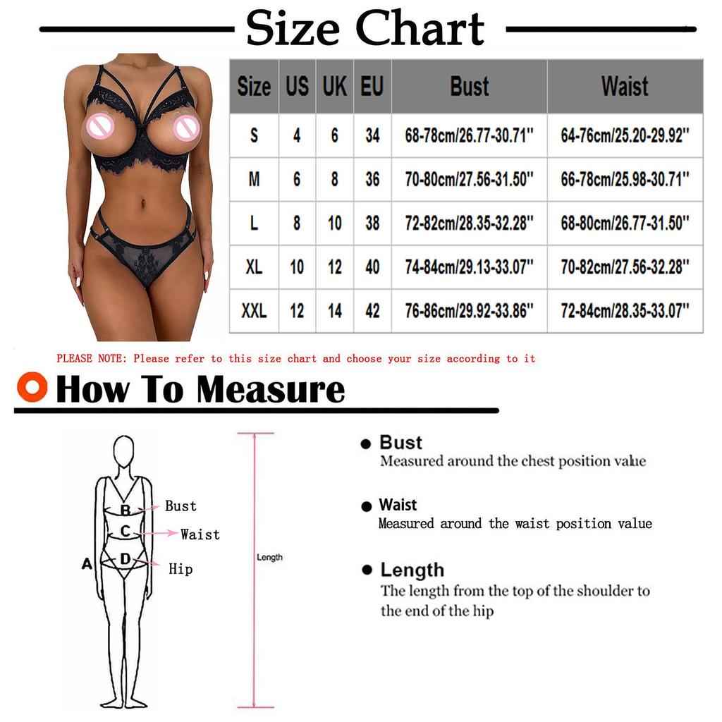 Women's Sexy See-through Rose Pattern Lace Underwear Two Sets Without Steel Ring