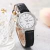 Unisex Waterproof Cowhide Strap Watch with Dual Calendar for Teens and Adults