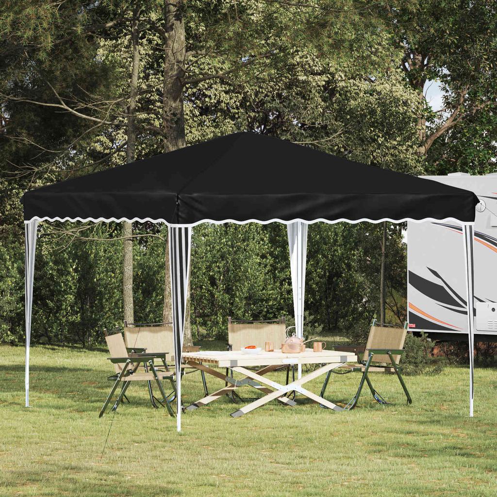 Pop Up Party Tent 288 X 288 X 245 Cm Anthracite Oxford Fabric